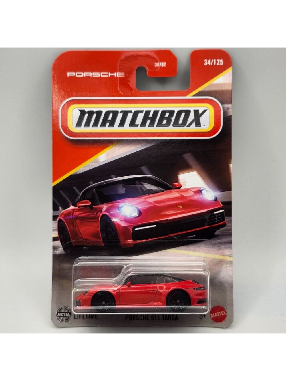 Matchbox Porsche 911 Targa Red 2025 34/125